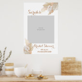 Affiche de prop photo de mariage avec herbe de Pam (Cuisine)