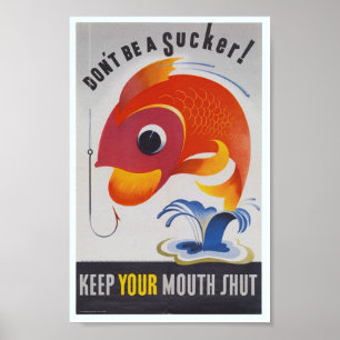 affiche de propagande 2ème guerre mondiale