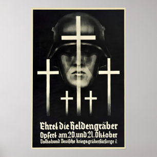 Affiche de propagande allemande impériale de la Pr