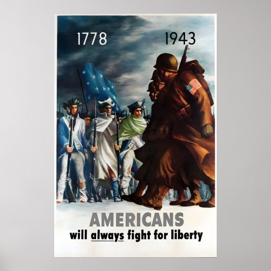 Affiche de propagande américaine de la Seconde Gue (Devant)
