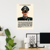 Affiche de propagande britannique de la Seconde Gu (Bureau à domicile)