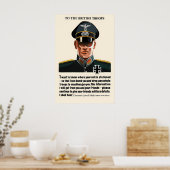 Affiche de propagande britannique de la Seconde Gu (Cuisine)