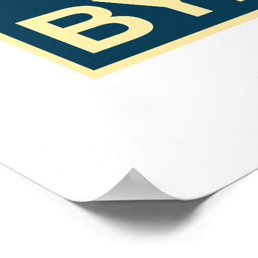 Affiche de propagande - BYE DON (Coin)