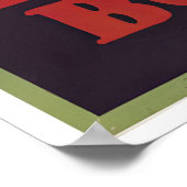 Affiche de propagande canadienne de la Première Gu (Coin)