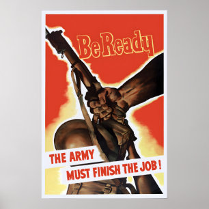 Affiche de propagande canadienne de la Seconde Gue