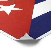 Affiche de propagande Cuba Solidarité mondiale ave (Coin)