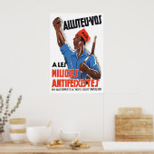 Affiche de propagande de la guerre civile espagnol (Cuisine)