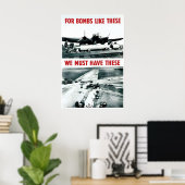 Affiche de propagande de la RAF de la Seconde Guer (Bureau à domicile)