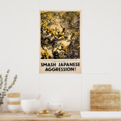 Affiche de propagande de la Seconde Guerre mondial (Cuisine)