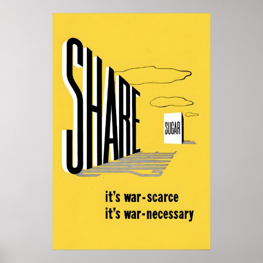 Affiche de propagande de la Seconde Guerre mondial (Devant)