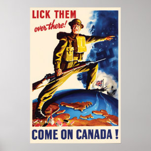 Affiche de propagande de la Seconde Guerre mondial