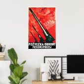 Affiche de propagande de la Seconde Guerre mondial (Bureau à domicile)