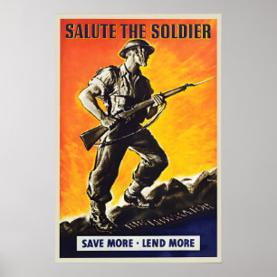Affiche de propagande de la Seconde Guerre mondial