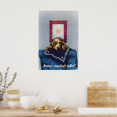 Affiche de propagande de la Seconde Guerre mondial (Cuisine)