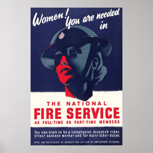 Affiche de propagande de la Seconde Guerre mondial (Devant)