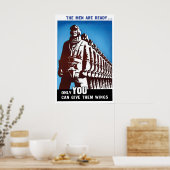Affiche de propagande de moto de la Seconde Guerre (Cuisine)