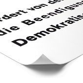 Affiche de propagande de solidarité avec le Vietna (Coin)