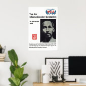 Affiche de propagande de solidarité avec le Vietna (Bureau à domicile)