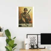 Affiche de propagande en Allemagne (Bureau à domicile)