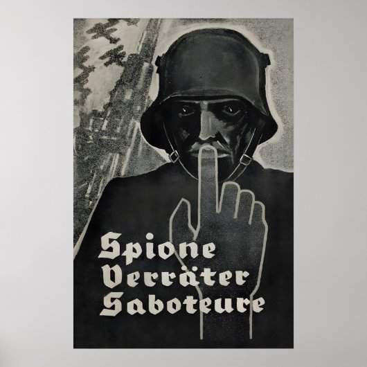 Affiche de propagande impériale allemande de la Pr (Devant)
