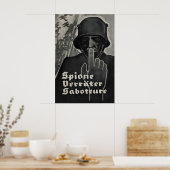 Affiche de propagande impériale allemande de la Pr (Cuisine)