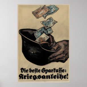 Affiche de propagande impériale allemande de la Pr
