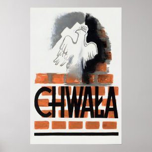 Affiche de propagande polonaise de la Seconde Guer