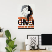 Affiche de propagande polonaise de la Seconde Guer (Bureau à domicile)