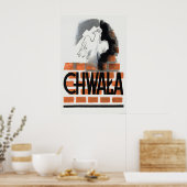 Affiche de propagande polonaise de la Seconde Guer (Cuisine)