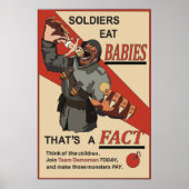 Affiche de propagande russe fausse WW1 (Devant)