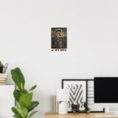 Affiche de propagande soviétique (Bureau à domicile)