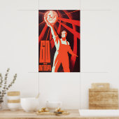 Affiche de propagande soviétique – 60 ans octobre (Cuisine)