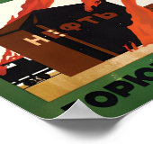 Affiche de propagande soviétique de la Seconde Gue (Coin)