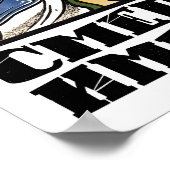 Affiche de propagande soviétique Mort de l'interna (Coin)