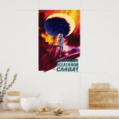 Affiche de propagande spatiale soviétique - Gloire (Cuisine)