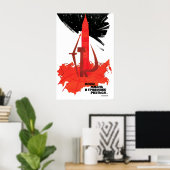Affiche de propagande spatiale soviétique Nous app (Bureau à domicile)