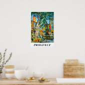 Affiche de Provence, France (Cuisine)