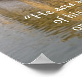 Affiche de proverbe sur le Karma/les actions Sikh (Coin)