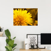 Affiche de proximité du pissenlit (Bureau à domicile)