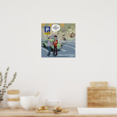 Affiche de psychologie "Validation" drôle (Cuisine)
