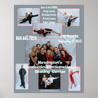 Affiche de publicité de Newington