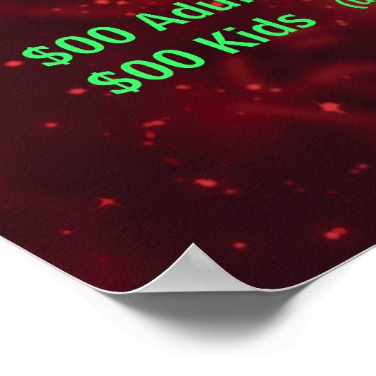 Affiche de publicité Fireworks, affiche, impressio (Coin)