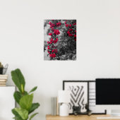 Affiche de pyracantha en baies murale (Bureau à domicile)