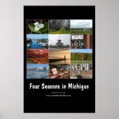 affiche de quatre saisons au michigan (Devant)