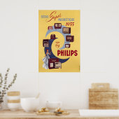 Affiche de radio Phillips (Cuisine)
