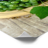 affiche de raisins et de vin (Coin)