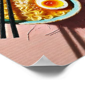 Affiche de Ramen en Art Imprimé, Poster Esthétique (Coin)