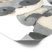 Affiche de raton laveur amérindien Enfants Chambre (Coin)