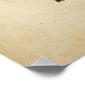 Affiche de recherche d'anniversaire de cowboy occi (Coin)