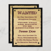 Affiche de Recherche Invitations à une Fête sur le (Devant / Derrière)